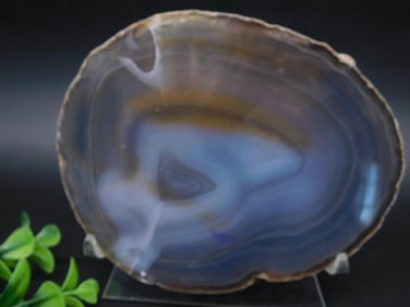 AGATE SLICE ROCK STONE LAPIDARY SPECIMEN