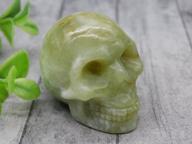 STONE SKULL ROCK STONE LAPIDARY SPECIMEN