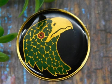 EAGLE CABOCHON MEDALLION