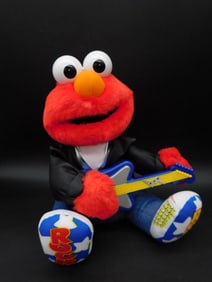 Rock & Roll Elmo Plush Toy With Original Box