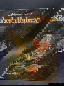 Adventures of Sherlock Holmes Book, Whitman 1955 Edition