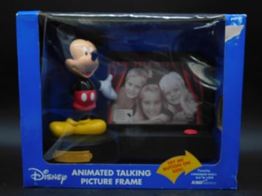 Disney Animated Talking Picture Frame Featuring Mickey Mouse