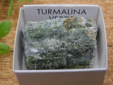 Green Tourmaline Rock Stone Lapidary Specimen