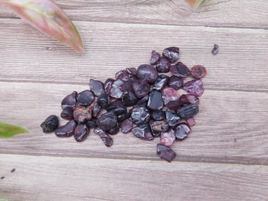 20 Grams of Garnet Gemstones