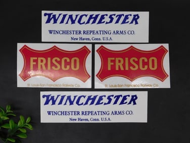 Set of Winchester and Frisco Decals
