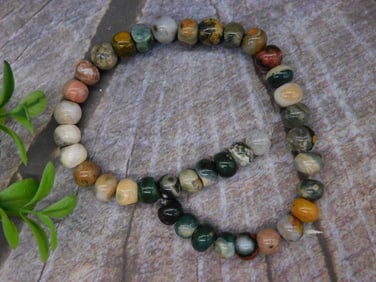 Polished Stone Beads