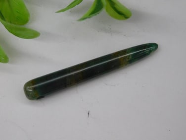 STONE WAND PENDANT ROCK STONE LAPIDARY SPECIMEN