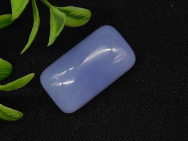 BLUE CHALCEDONY CABOCHON ROCK STONE LAPIDARY SPECIMEN