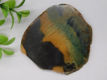 STONE SLAB ROCK STONE LAPIDARY SPECIMEN