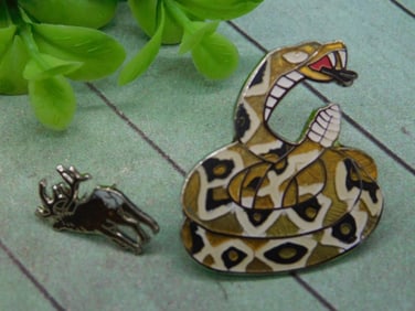 ENAMEL PINS MIXED ANIMALS