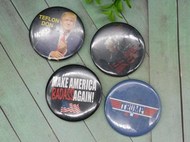 DONALD TRUMP CAMPAIGN PINS