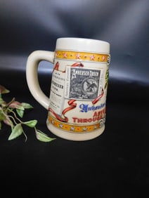 Anheuser-Busch Advertising Stein ?First in a Series?
