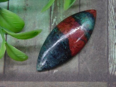 SANORA CHRYSOCOLLA CABOCHON ROCK STONE LAPIDARY SPECIMEN