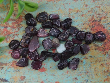 Lot of Polished Garnet Stones ? 12 Grams Total Weight