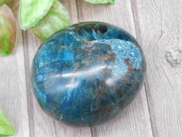 Blue Apatite Rock Stone Lapidary Specimen