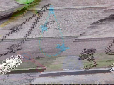 Decorative Craft Charms Including Dragonflies, Key, and Round Medallion