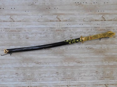 Decorative Sword with Dragon Motif