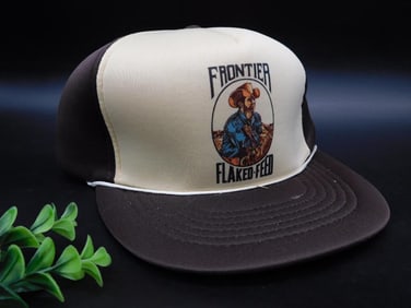 Frontier Flaked-Feed Cap by Civic Caps