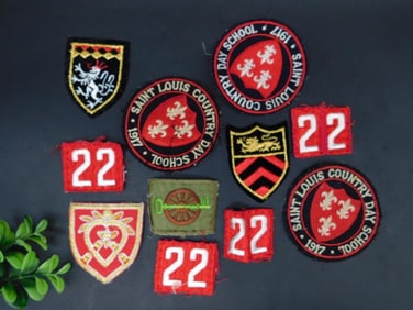 Collection of St. Louis School Patches