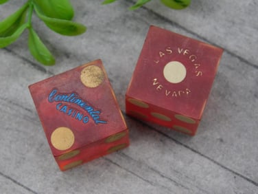 Pair of Continental Casino Las Vegas Dice