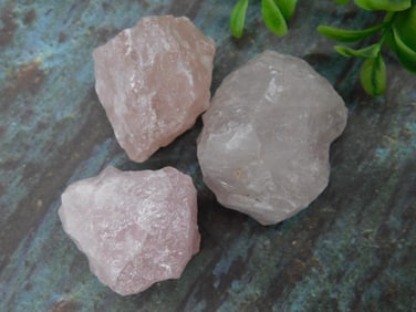 Raw Rose Quartz Crystal Collection