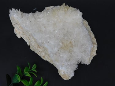 Clear Quartz Crystal Cluster on Matrix