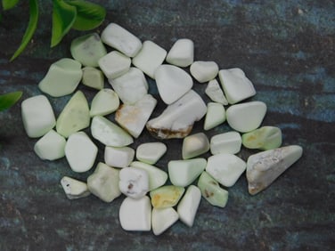 12 Grams of Lemon Chrysoprase Gemstones