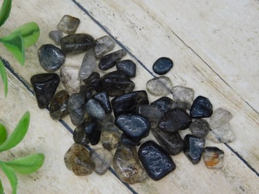 12 Grams of Black Quartz Gemstones