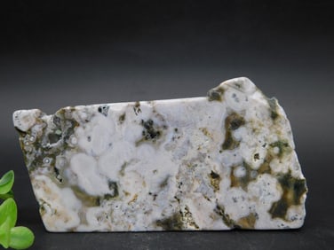 Polished Ocean Jasper Display Stone With Unique Patterns