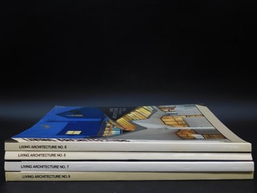 Living Architecture Magazines No. 6, 7, and 9 Set
