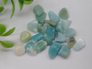 Mixed Amazonite Gemstones ? 12 Grams Rock Stone Lapidary Specimen
