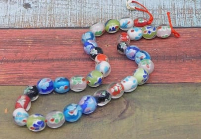 Glass Millefiori Beads