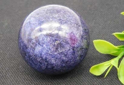Polished Purple Stone Sphere ROCK STONE LAPIDARY SPECIMEN