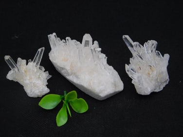 Quartz Crystal Cluster Set ROCK STONE LAPIDARY SPECIMEN