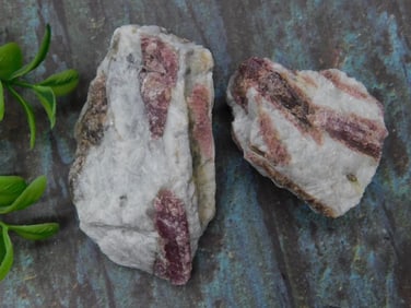 Pink Tourmaline Rock Stone Lapidary Specimen
