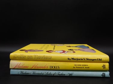Lot of 3 Books on Madame Alexander Dolls