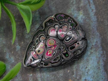 Fordite Motor City Agate Cabochon Rock Stone Lapidary Specimen