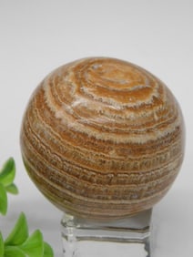 Banded Jasper Sphere Rock Stone Lapidary Specimen
