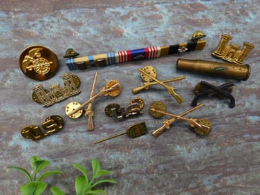 Collection of Military Insignia and Medals