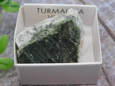 Green Tourmaline Specimen Rock Stone Lapidary Specimen