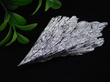Metallic Mineral Specimen with Auction Label ROCK STONE LAPIDARY SPECIMEN