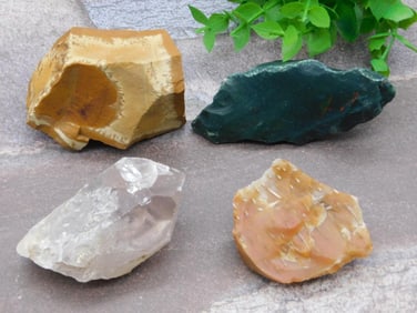 MIXED LOT ROCK STONE LAPIDARY SPECIMEN