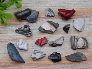 FORDITE MOTOR CITY AGATE ROCK STONE LAPIDARY SPECIMEN