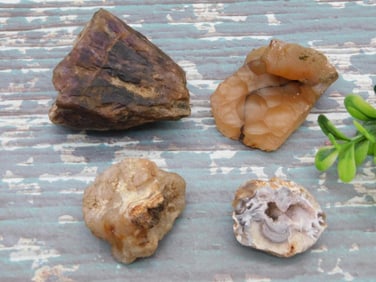 MIXED LOT ROCK STONE LAPIDARY SPECIMEN
