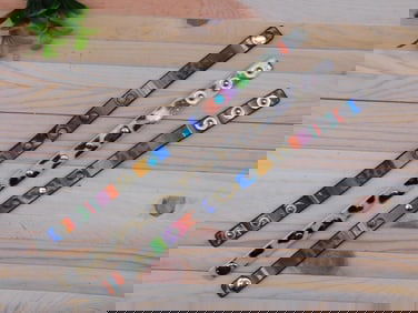 STUDDED SNAP BRACELETS