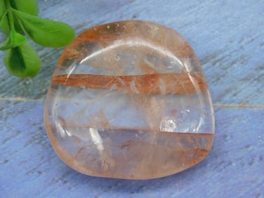 STRAWBERRY QUARTZ ROCK STONE LAPIDARY SPECIMEN