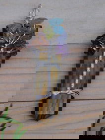 MIXED STONE PENDANT ROCK STONE LAPIDARY SPECIMEN