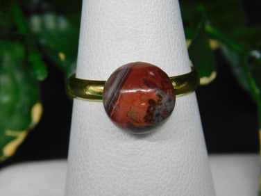 STONE RING ROCK STONE LAPIDARY SPECIMEN