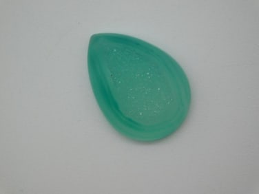 DRUZY QUARTZ CABOCHON ROCK STONE LAPIDARY SPECIMEN