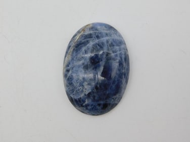 SODALITE CABOCHON ROCK STONE LAPIDARY SPECIMEN